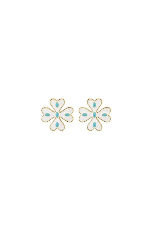 Talitha Stud in Turquoise