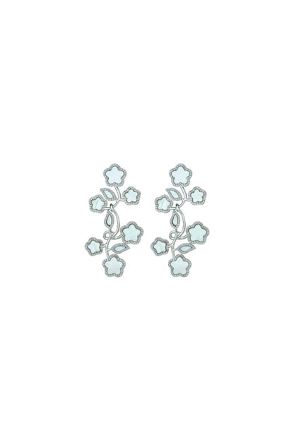 Lilia Pave in White Gold