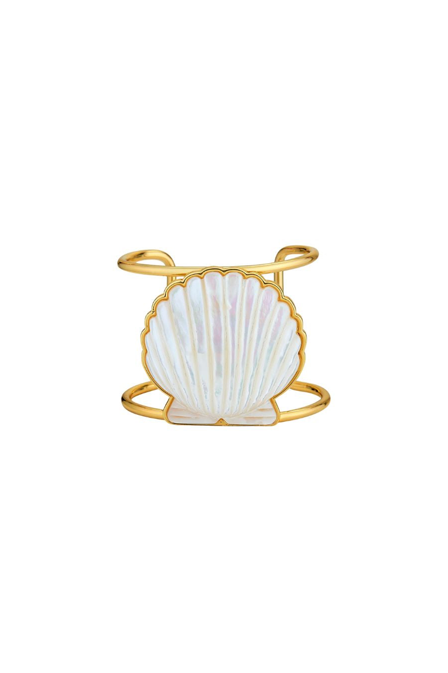 Scallop Shell Cuff in MOP