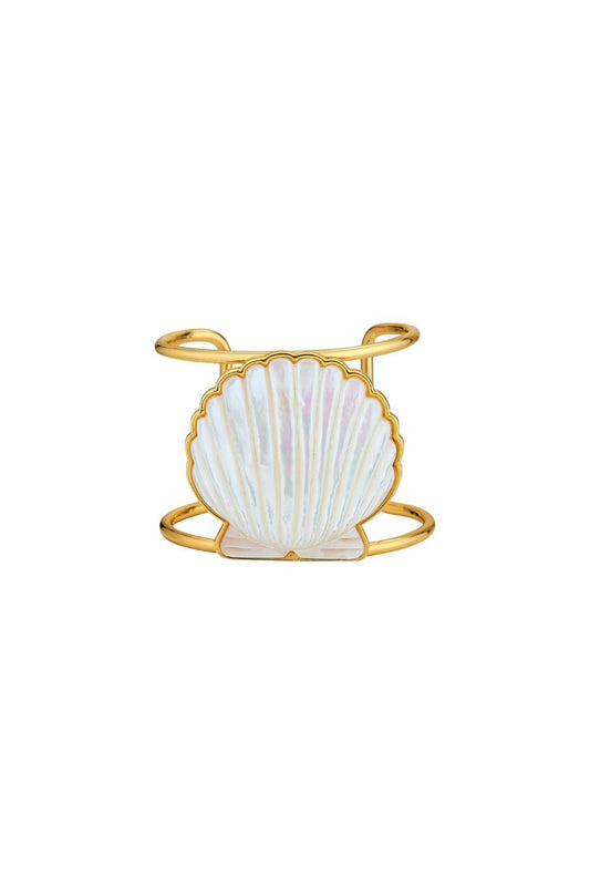 Scallop Shell Cuff in MOP