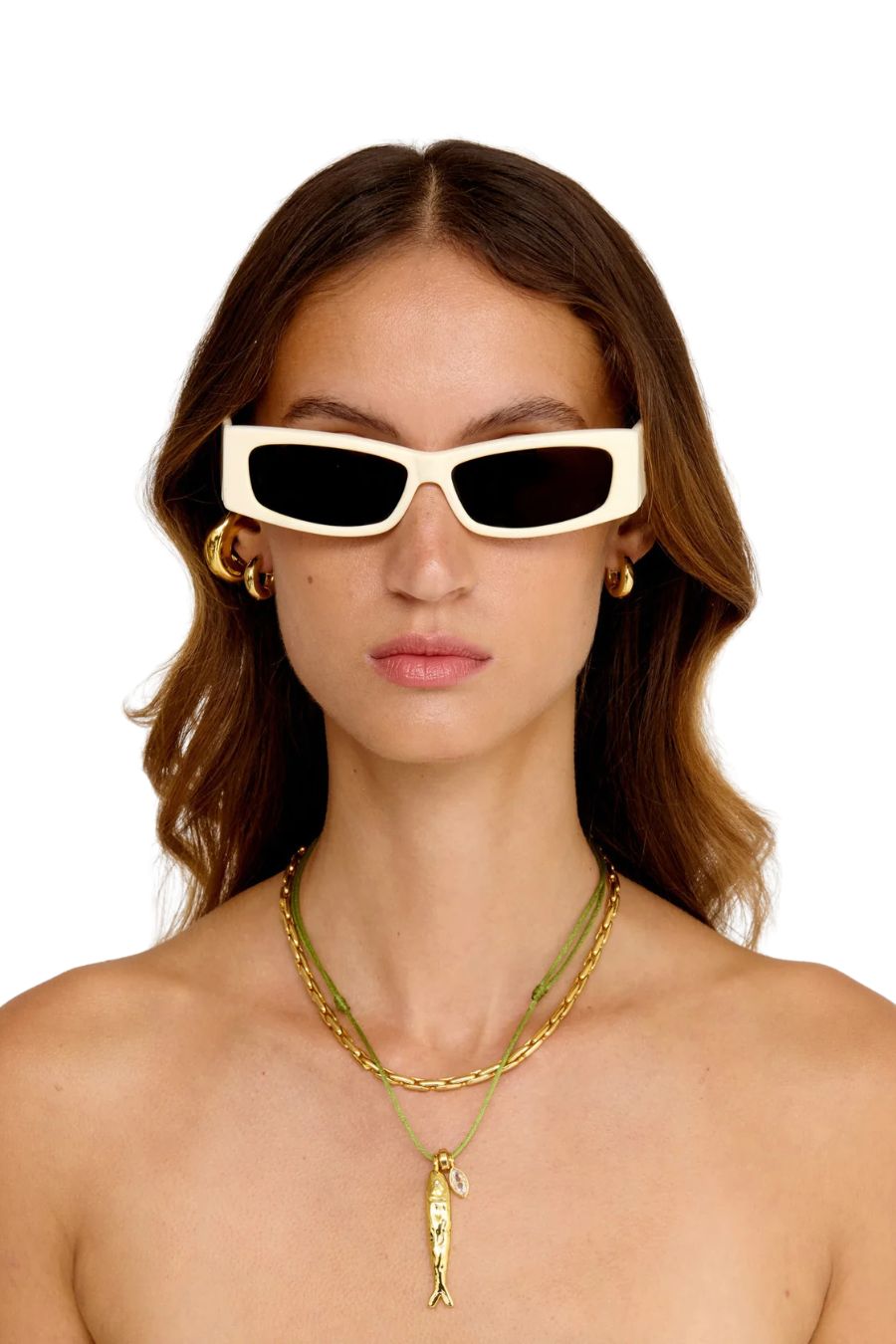 Isda Necklace in Green