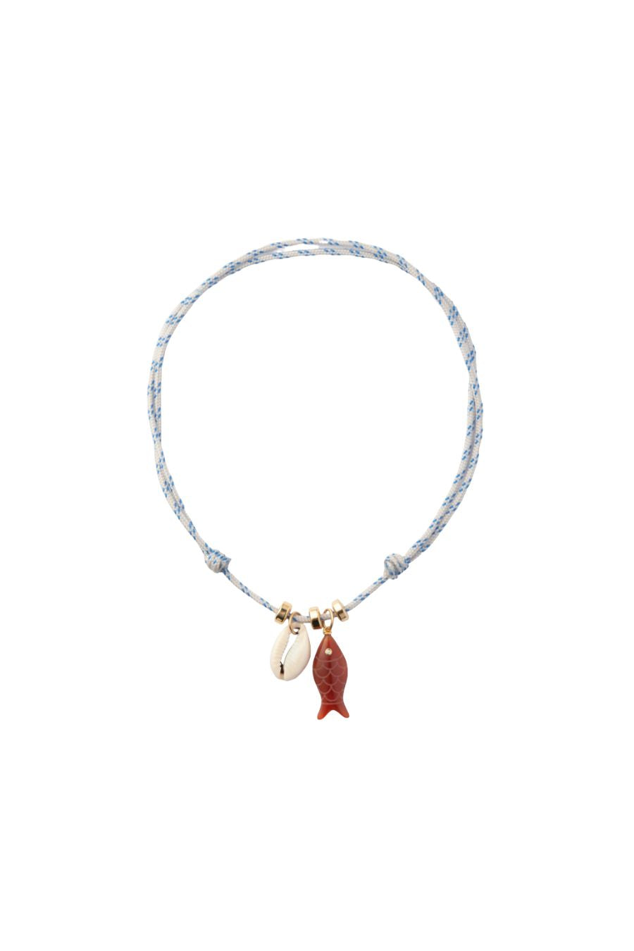 Snapper Necklace in Blue