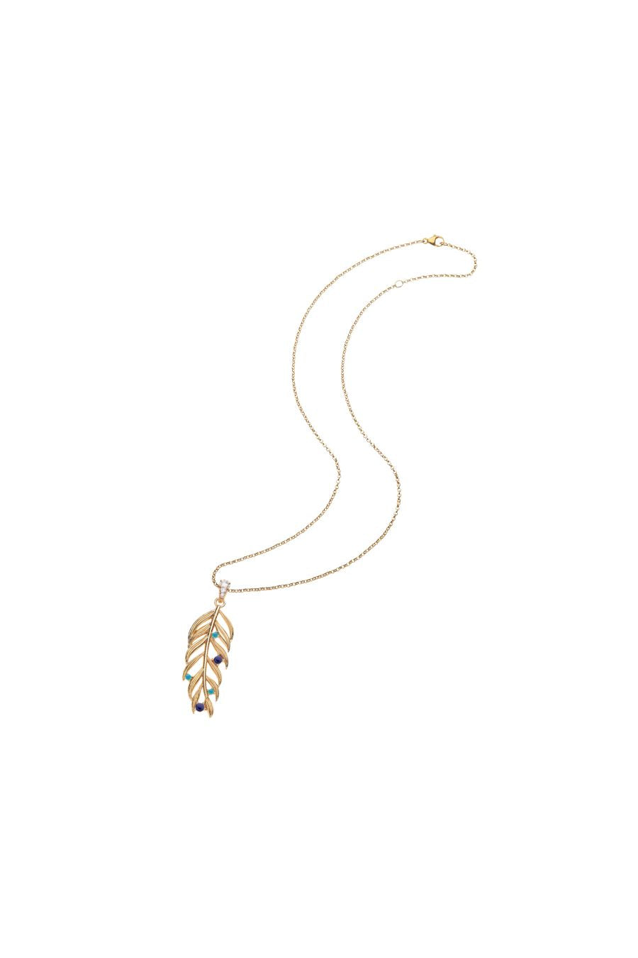 WANDERLUST Palm Leaf Necklace