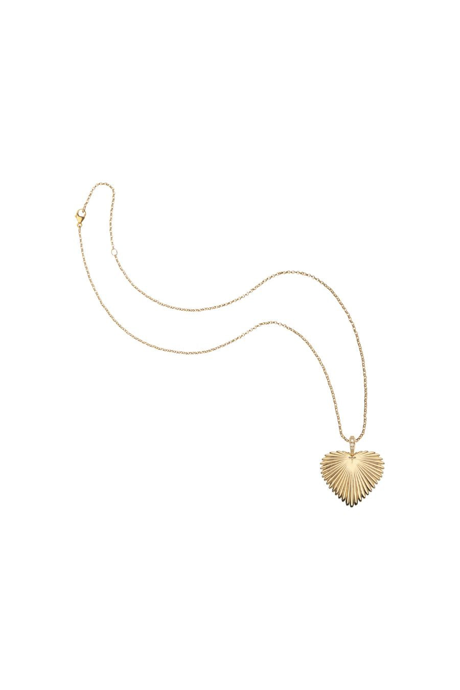 LOVE Sun Palm Heart Necklace