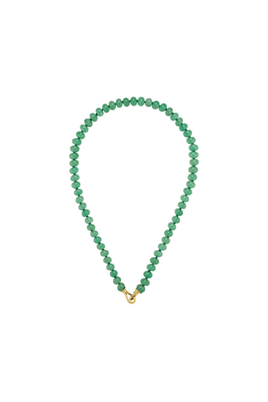 Green Aventurine Bead Necklace