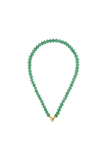 Green Aventurine Bead Necklace