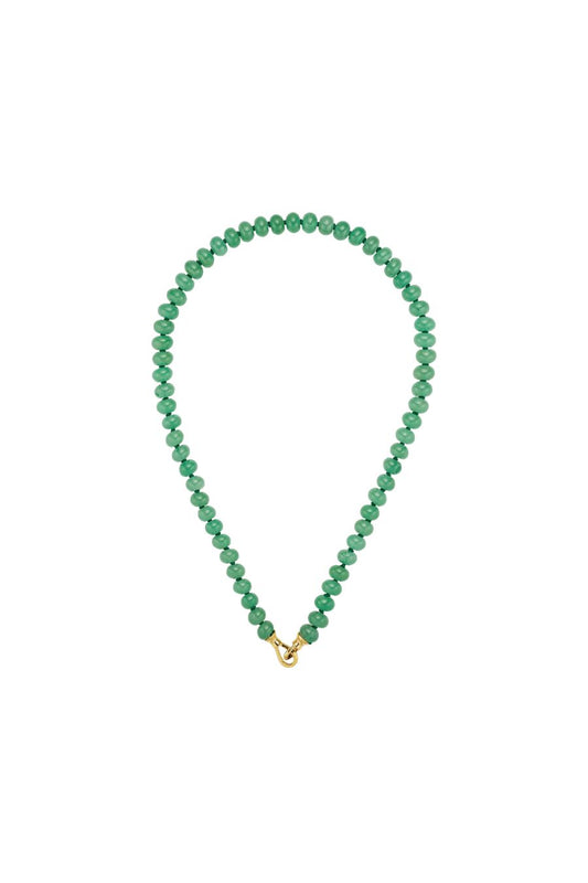 Green Aventurine Bead Necklace