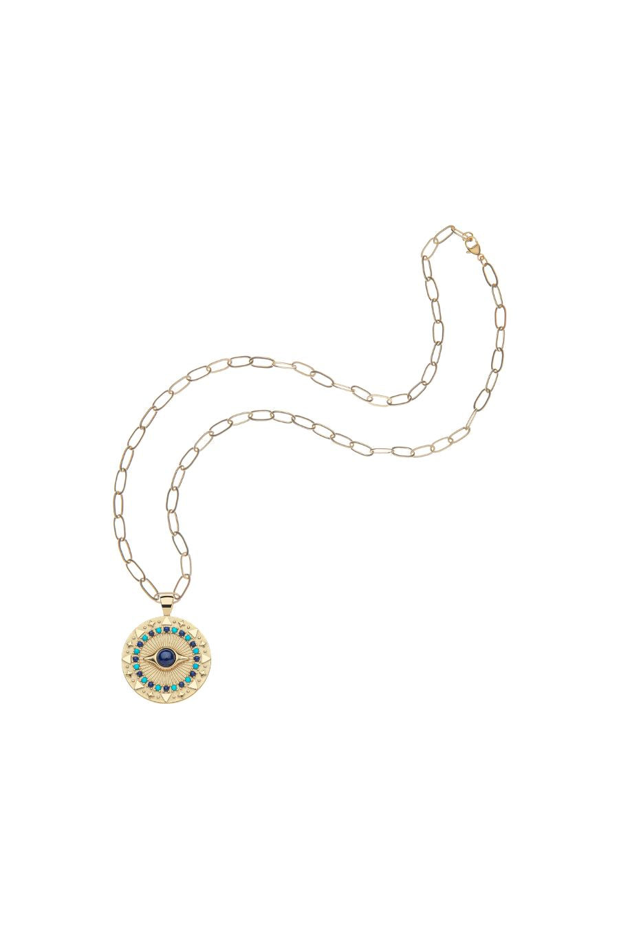 PROTECT Gleaming Eye Pendant Necklace