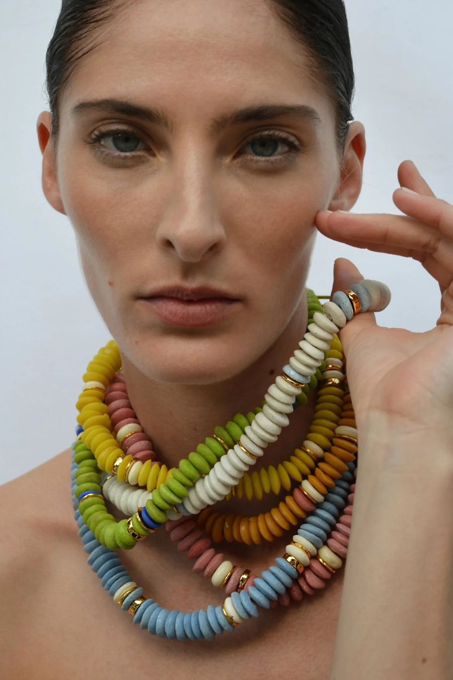 Laguna Necklace in Rose Pink