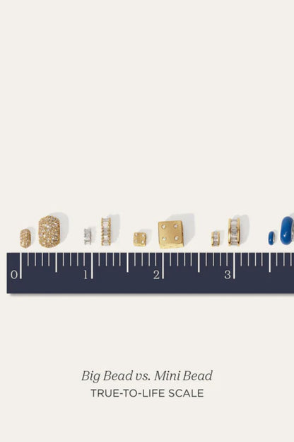Channel-Set Baguette Mini Bead