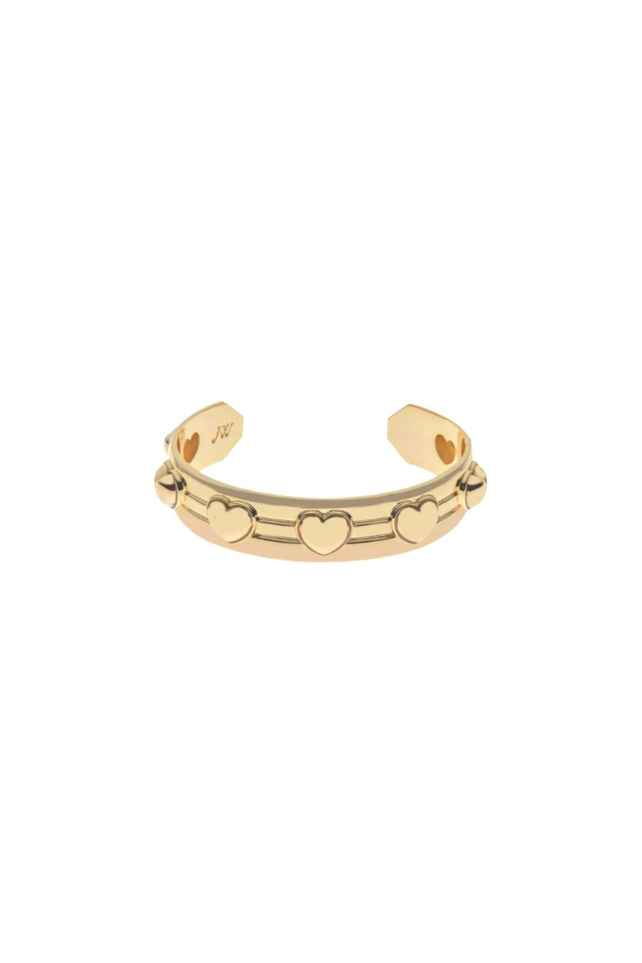 LOVE Set In Stone Heart Cuff
