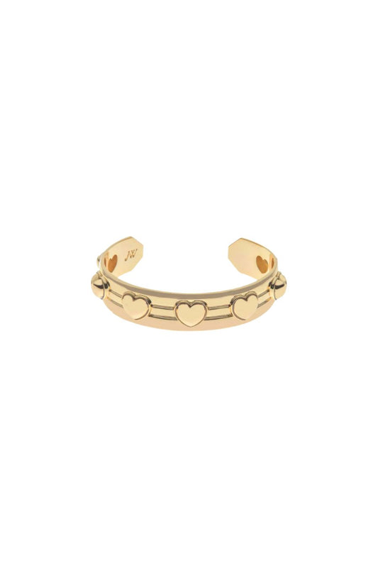 LOVE Set In Stone Heart Cuff