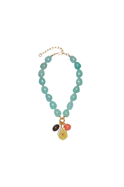 Cordoba Necklace in Sea Foam Multi