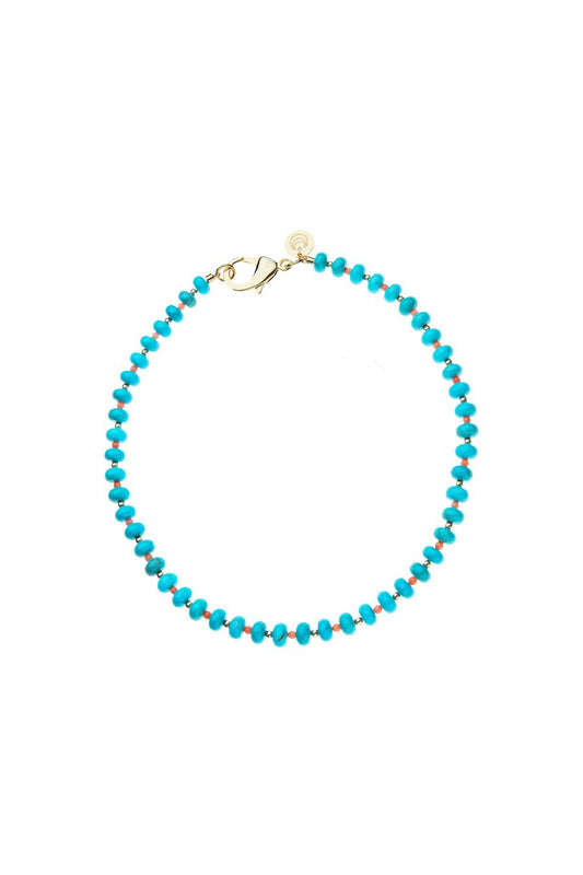 Turquoise Natural Beaded Necklace