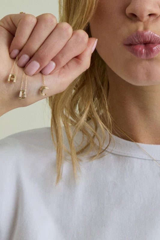 Groovy Initial Midi Bead B