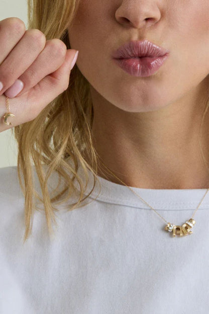 Groovy Initial Midi Bead C