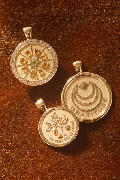 GRATITUDE Small Pendant Necklace