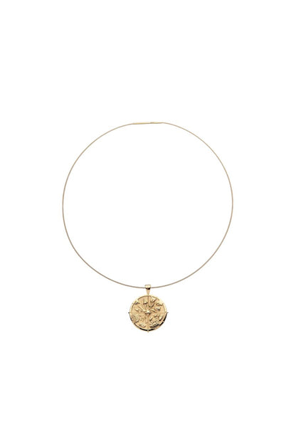 Jane Win Omega Wire Chain, gold-plated stainless steel omega chain