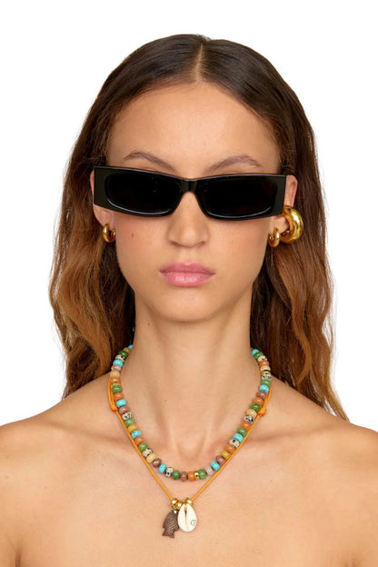 Tropicana Necklace in Orange