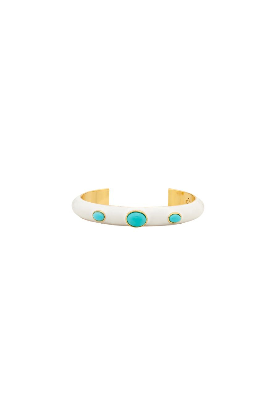 Talitha Enamel Cuff in Turquoise
