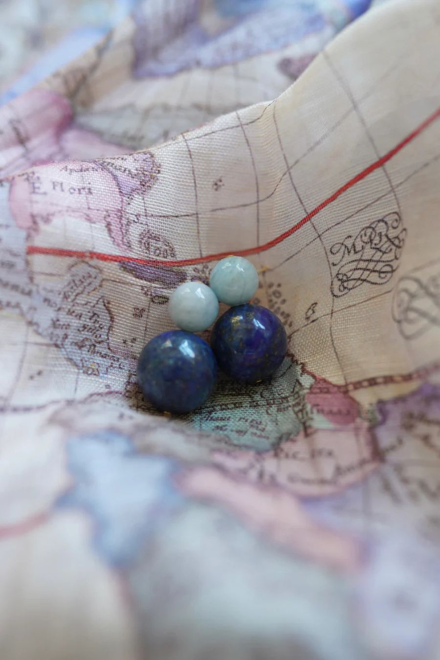 Portugal Gemstone Bubble Earrings
