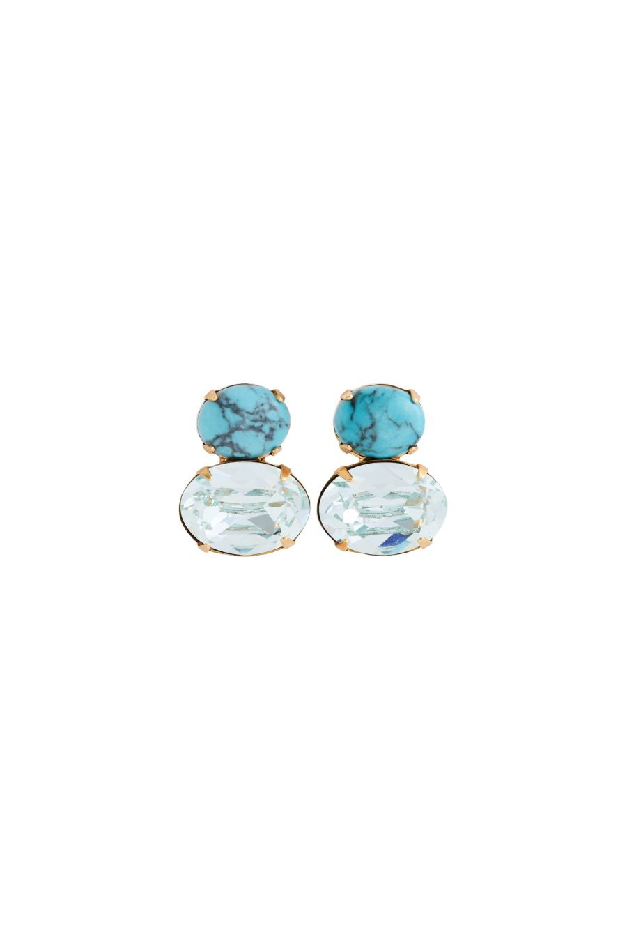 Yvette Earrings in Turquoise