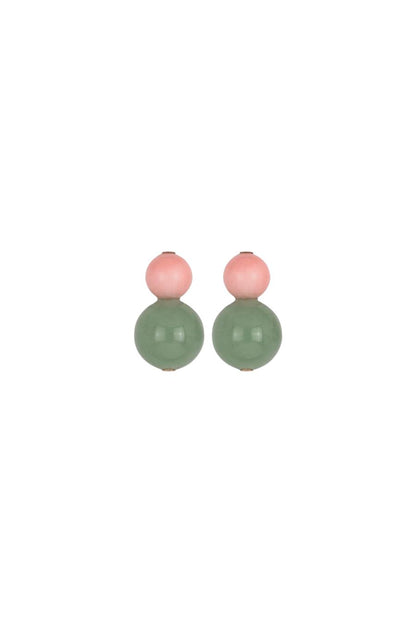 Cara Earrings in Aventurine Multi