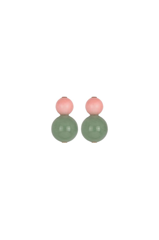 Cara Earrings in Aventurine Multi