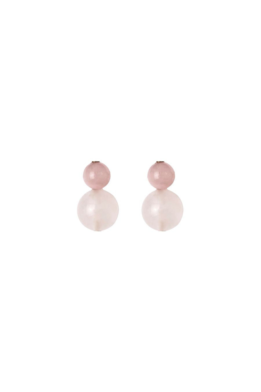 Cara Earrings in Rose Quartz