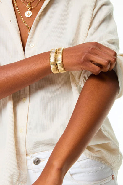 The Rolling Bracelet in Gold