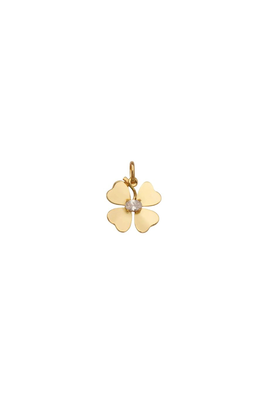 Golden Clover Charm