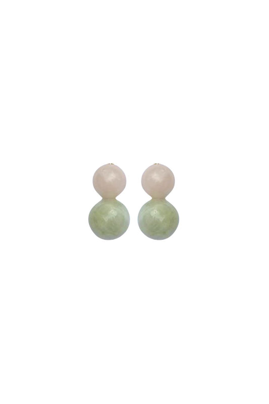 Palm Beach Gemstone Bubble Earrings