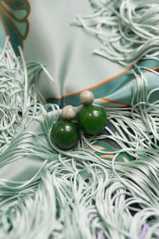 Florence Gemstone Bubble Earrings