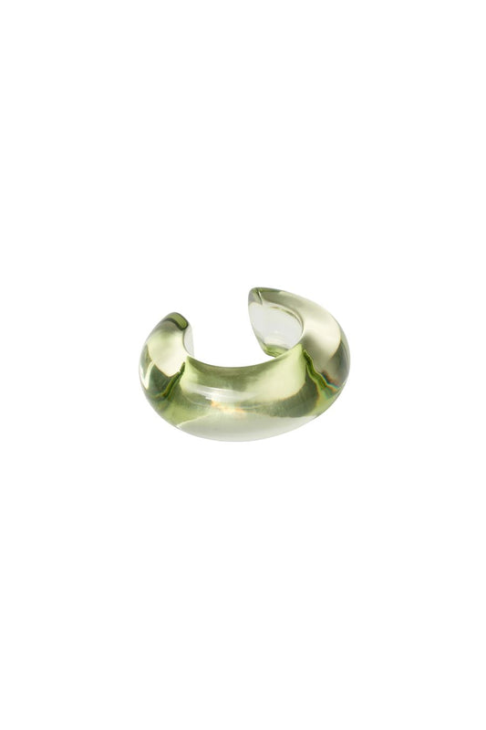 Arc Cuff in Lime