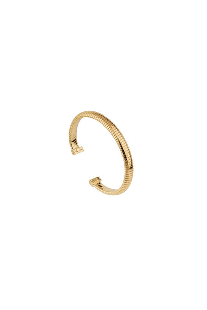 Antigone Bangle Bracelet in White Mother of Pearl