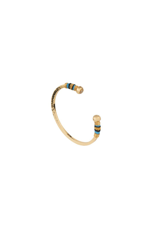 Sari Rhinestone Bracelet in Turquoise