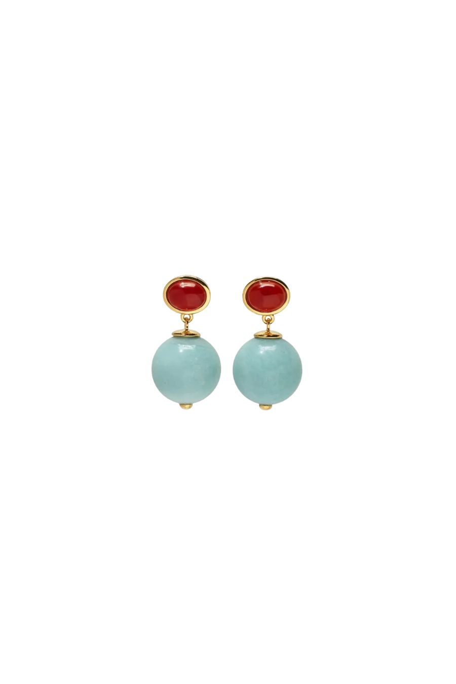 Umbria Earrings in Amazonite