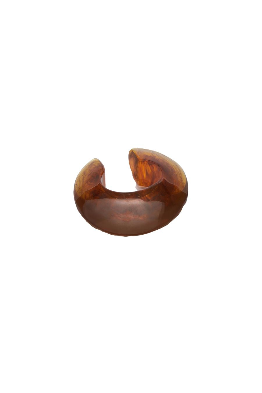 Arc Cuff in Tortoise