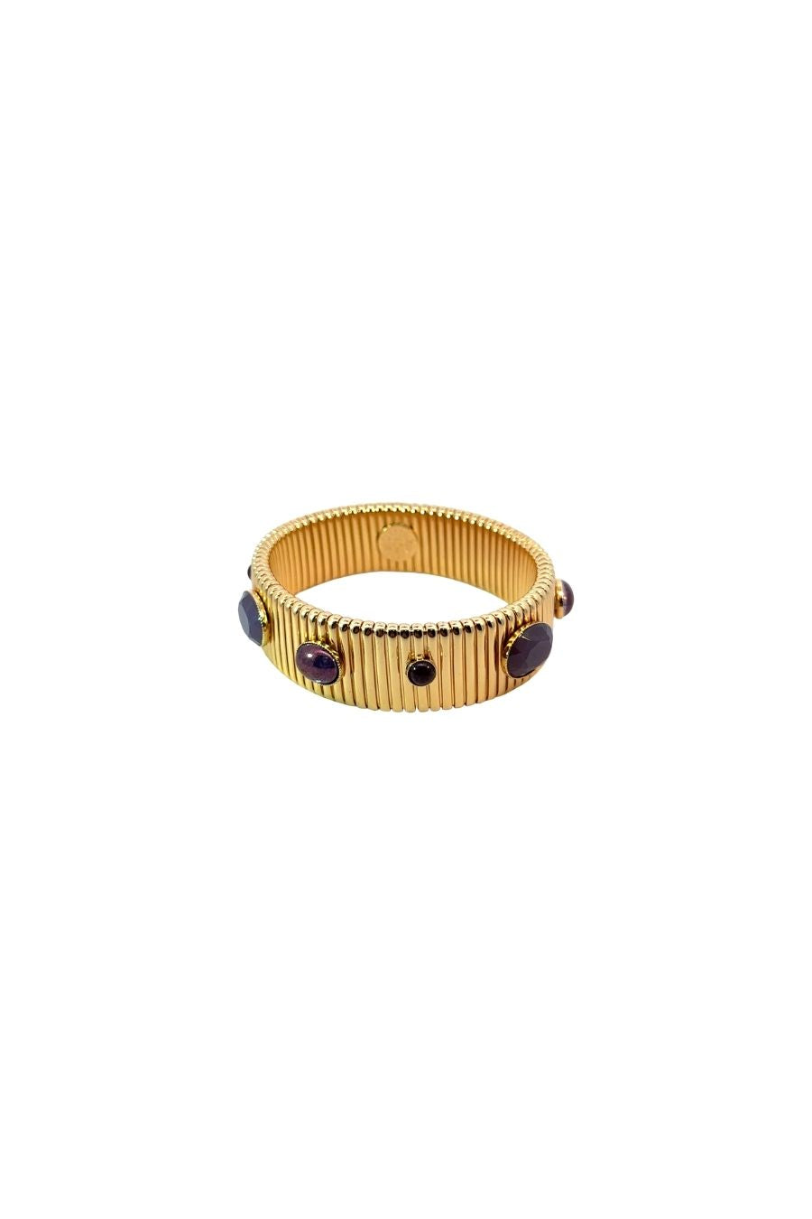 Strada Bracelet Large in Amethyst/Gold