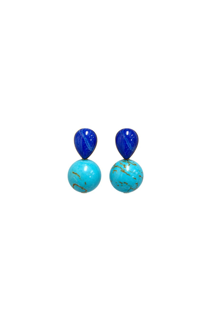 Allison Earrings in Turquoise Multi