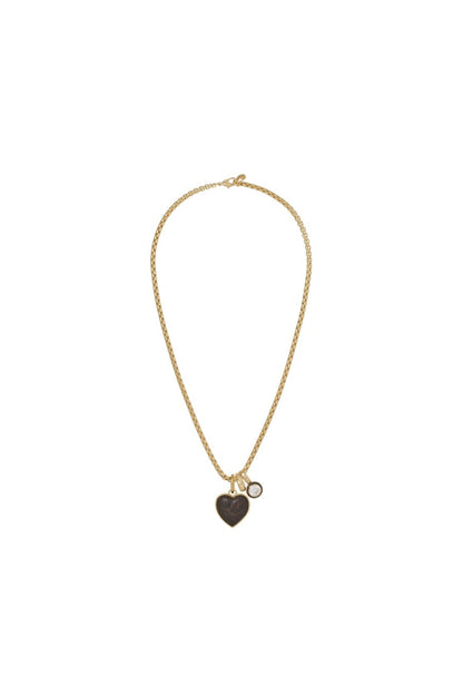 The Mini Simple Wood Heart Pendant