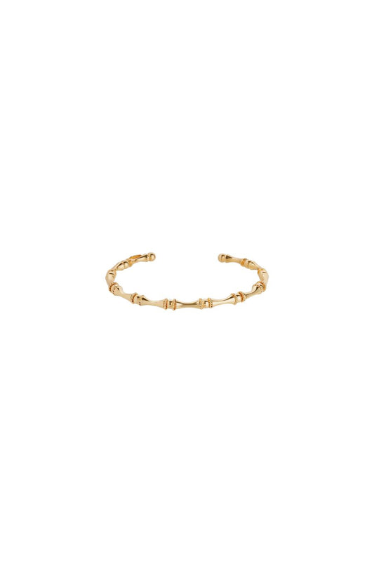 Mini Bambou Bangle Bracelet in Gold