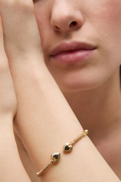Duality Amore Ban Bracelet in Gold