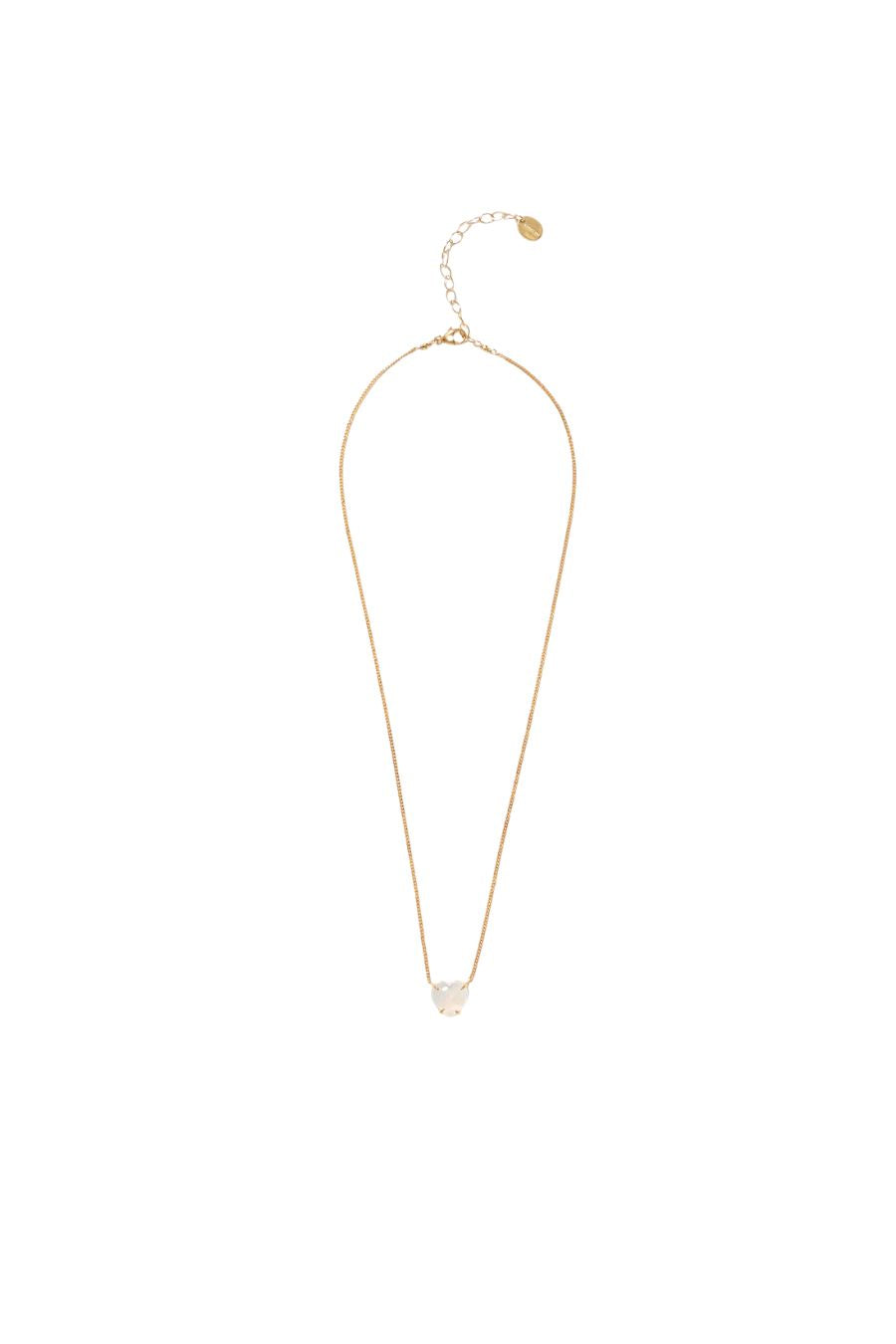 Love Drop Necklace in Moonstone