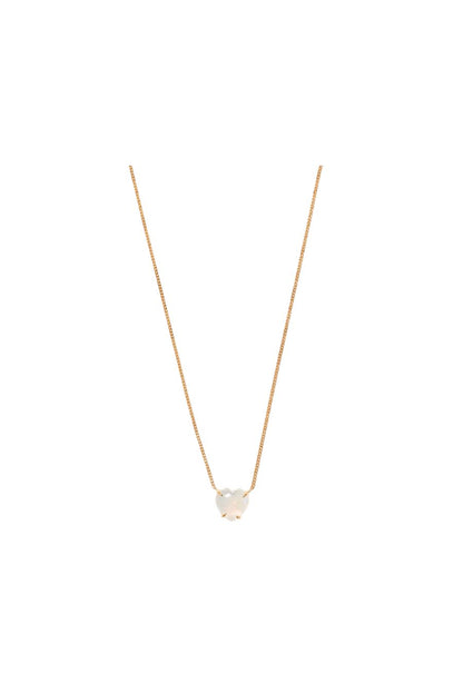 Love Drop Necklace in Moonstone