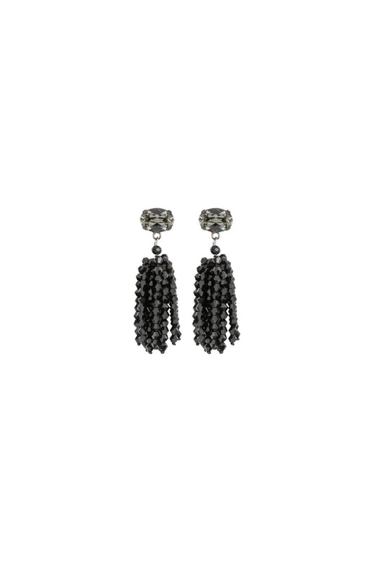 Ryah Earrings in Black Diamond