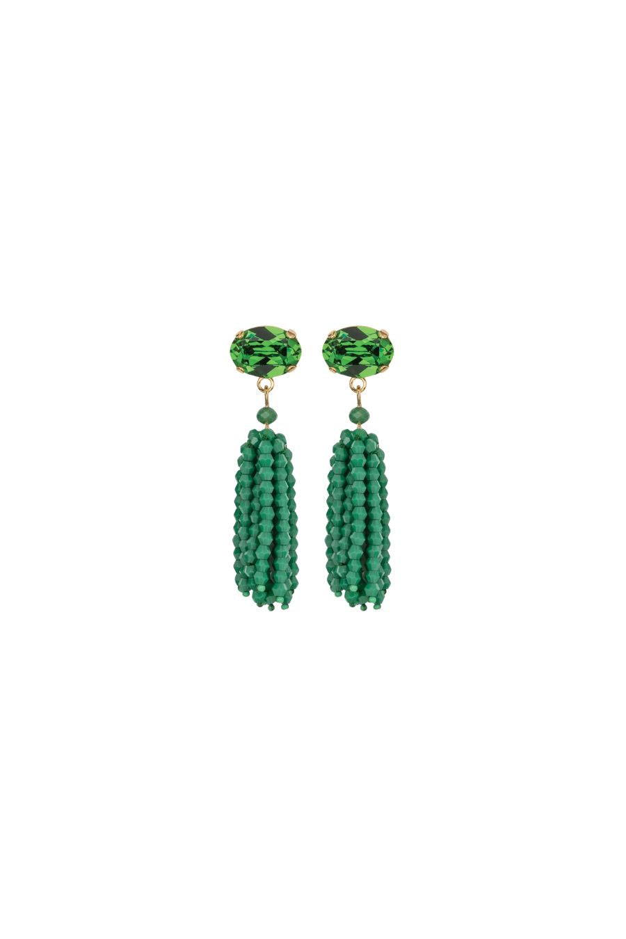 Ryah Earrings in Fern