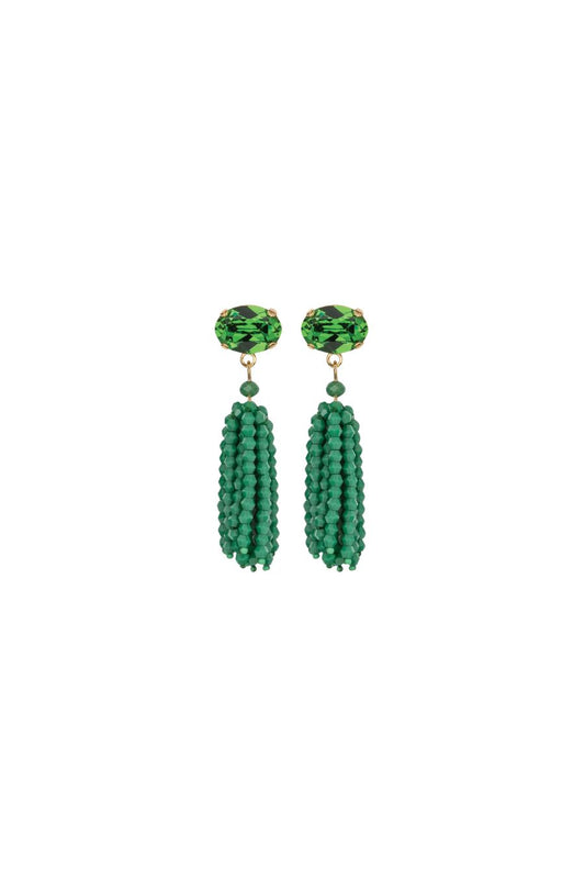 Ryah Earrings in Fern