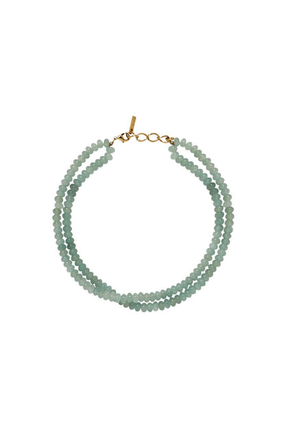 Veronica Necklace in Blue Quartz