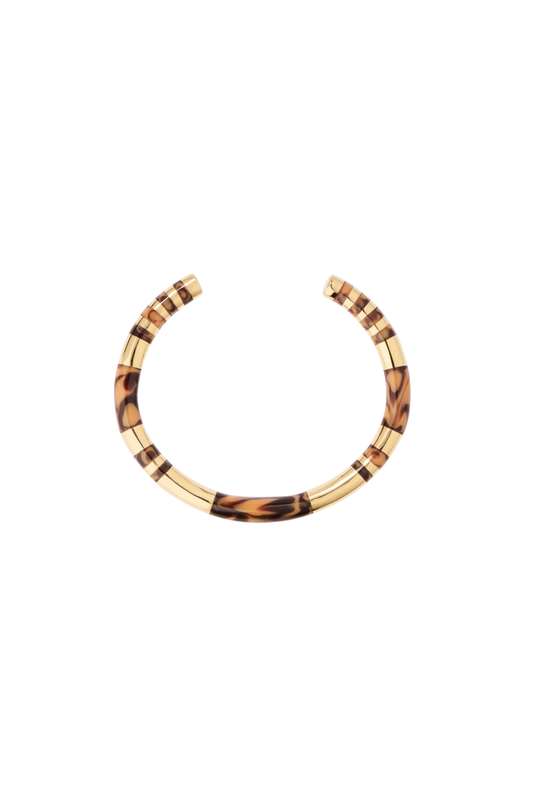Jonc Positano Tie & Dye Tigers Eye Bracelet